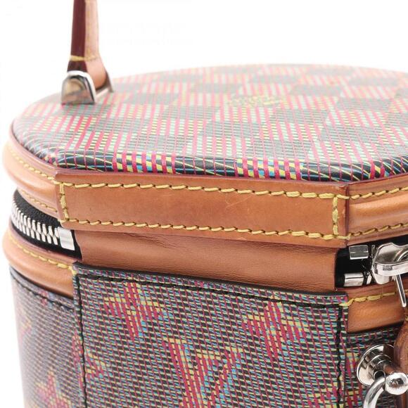 LOUIS VUITTON Pink Monogram Leather Bag - Picture 9 of 11